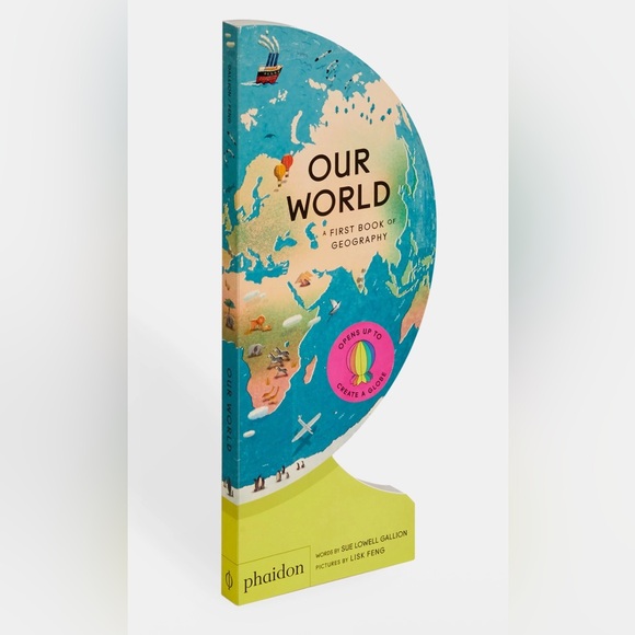 OUR WORLD: A First Book of Geography Board Book - Picture 1 of 11